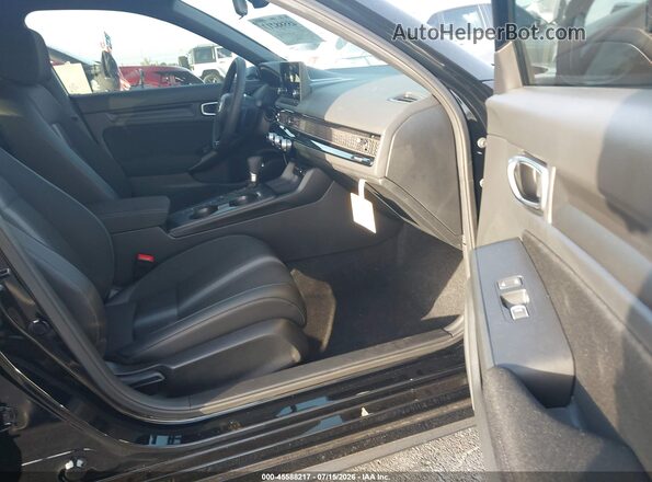 19XFL2H89TE028303 2026 HONDA CIVIC Black Front interior view