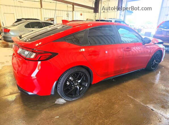 19XFL2H8XNE011707 2022 HONDA CIVIC Red უკანა მარჯვენა