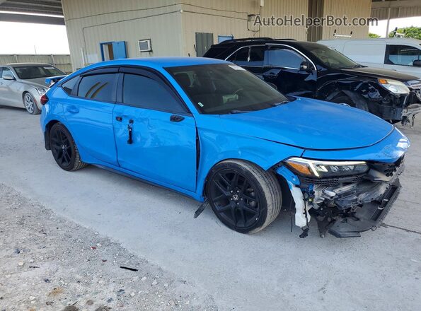 19XFL2H8XNE012887 2022 HONDA CIVIC Blue წინა მარჯვენა