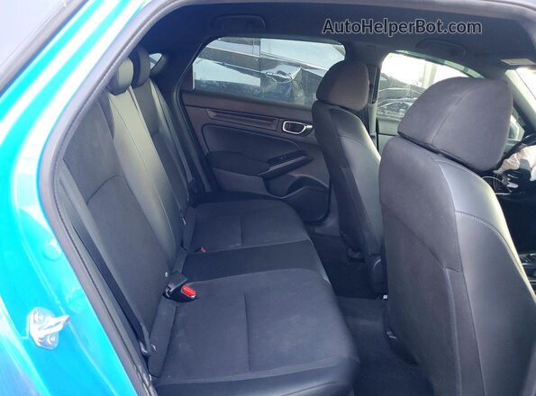 19XFL2H8XNE012887 2022 HONDA CIVIC Blue უკანა სავარძლების ხედი