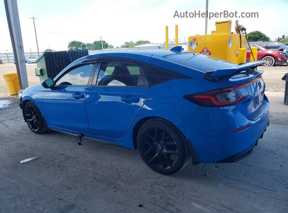 19XFL2H8XNE012887 2022 HONDA CIVIC Blue უკანა მარცხენა