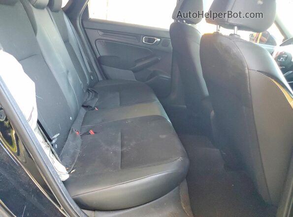 19XFL2H8XRE005198 2024 HONDA CIVIC Black უკანა სავარძლების ხედი