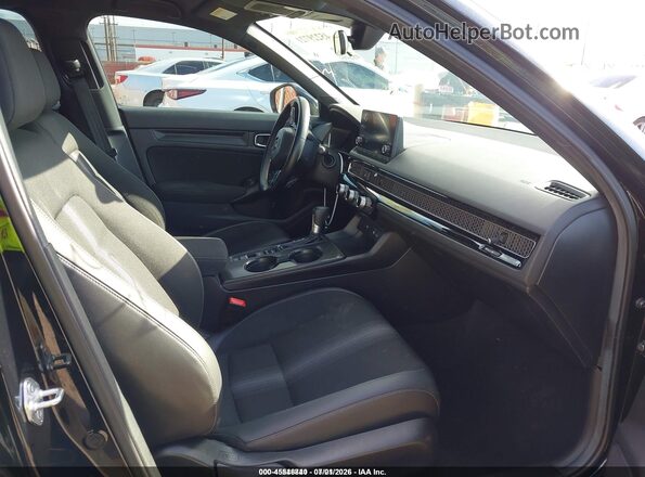 19XFL2H8XRE027654 2024 HONDA CIVIC Black Widok wnętrza z przodu