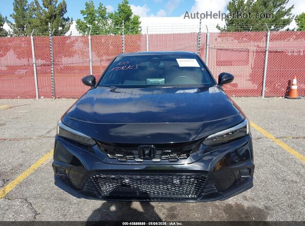 19XFL2H8XRE027654 2024 HONDA CIVIC Black Widok zestawu wskaźników