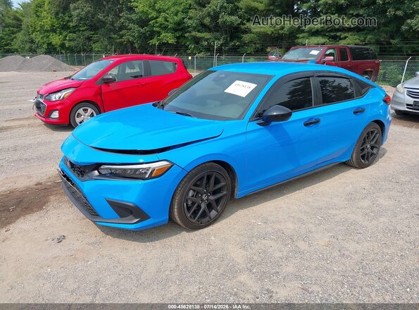 19XFL2H8XRE040923 2024 HONDA CIVIC Blue Front left