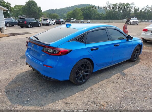 19XFL2H8XRE040923 2024 HONDA CIVIC Blue Rear right