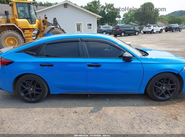 19XFL2H8XRE040923 2024 HONDA CIVIC Blue Rear interior view