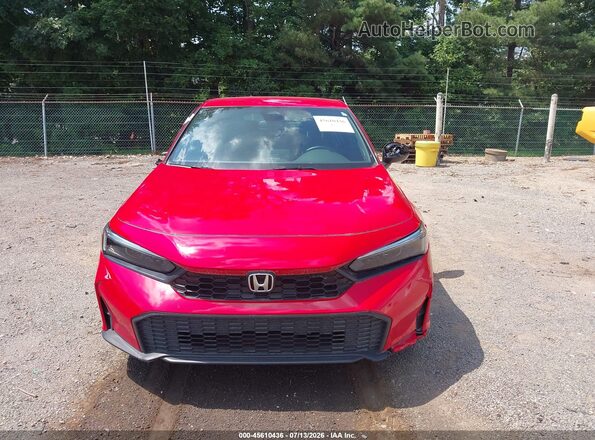 19XFL2H8XSE020581 2025 HONDA CIVIC Red 