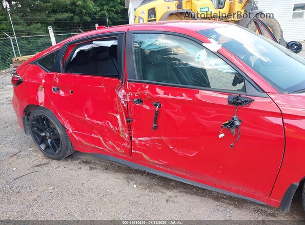 19XFL2H8XSE020581 2025 HONDA CIVIC Red Widok z przodu