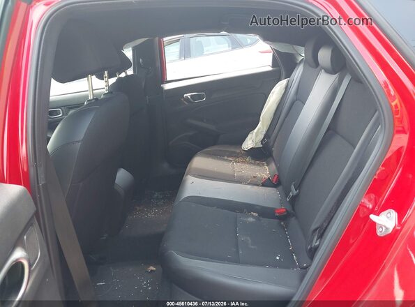 19XFL2H8XSE020581 2025 HONDA CIVIC Red Widok naklejki z numerem VIN