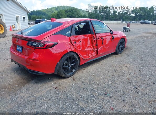 19XFL2H8XSE020581 2025 HONDA CIVIC Red Tył prawy
