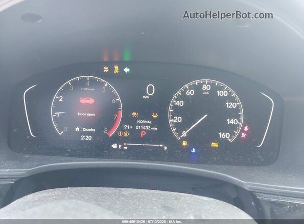 19XFL2H8XSE020581 2025 HONDA CIVIC Red Widok tylnych siedzeń