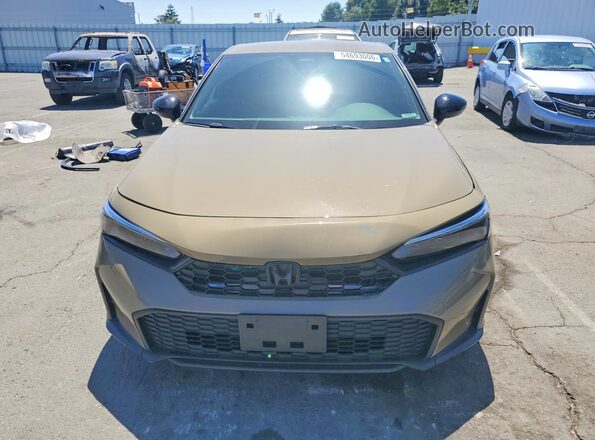 19XFL2H8XSE020984 2025 HONDA CIVIC Brown Widok z przodu