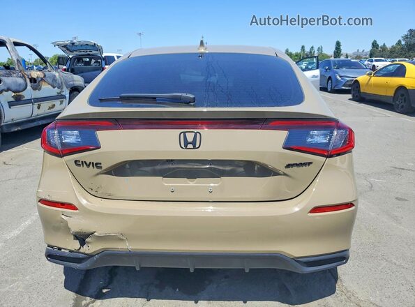 19XFL2H8XSE020984 2025 HONDA CIVIC Brown Widok z tyłu
