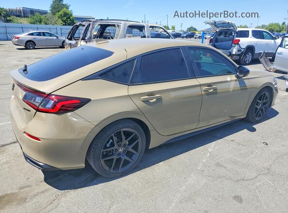19XFL2H8XSE020984 2025 HONDA CIVIC Brown Tył prawy