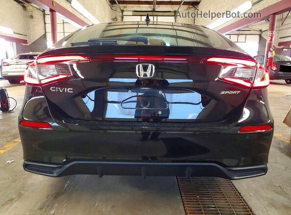 19XFL2H8XSE031547 2025 HONDA CIVIC Black Вид ззаду