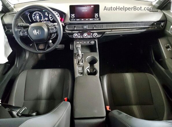 19XFL2H8XSE031547 2025 HONDA CIVIC Black Вид панелі приладів