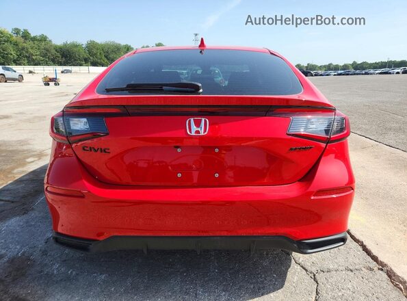 19XFL2H8XTE007623 2026 HONDA CIVIC Red Widok z tyłu
