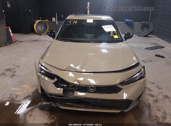 19XFL4H82SE015774 2025 HONDA CIVIC Beige Vista del cuadro de instrumentos