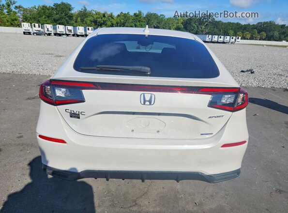 19XFL4H85SE008026 2025 HONDA CIVIC White Widok z tyłu