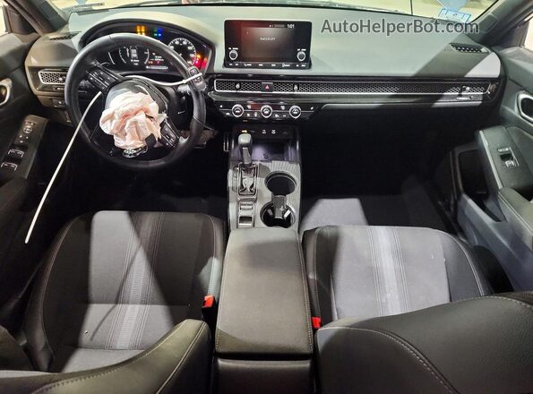 19XFL4H86SE016071 2025 HONDA CIVIC Gray Dashboard view
