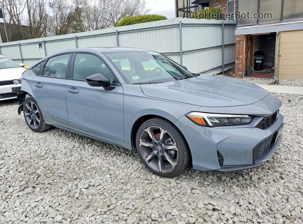 19XFL4H90TE000605 2026 HONDA CIVIC Gray Front right