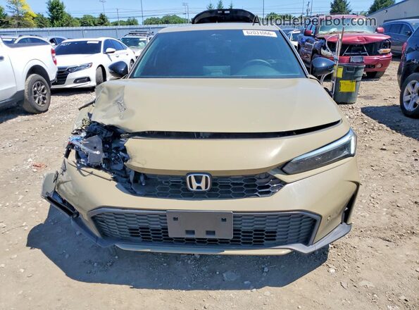 19XFL4H92SE015458 2025 HONDA CIVIC Tan Widok z przodu