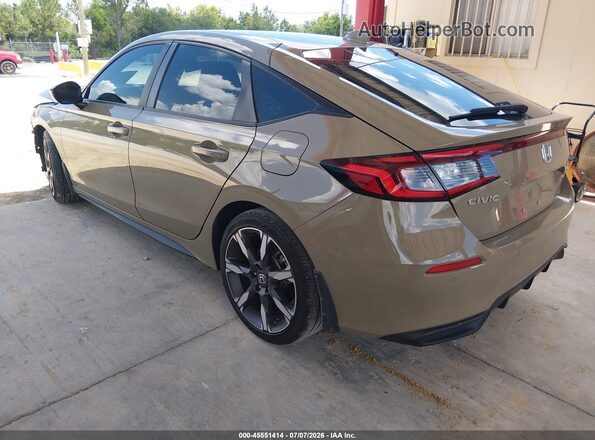 19XFL4H93SE002122 2025 HONDA CIVIC Коричневый Задняя левая четверть