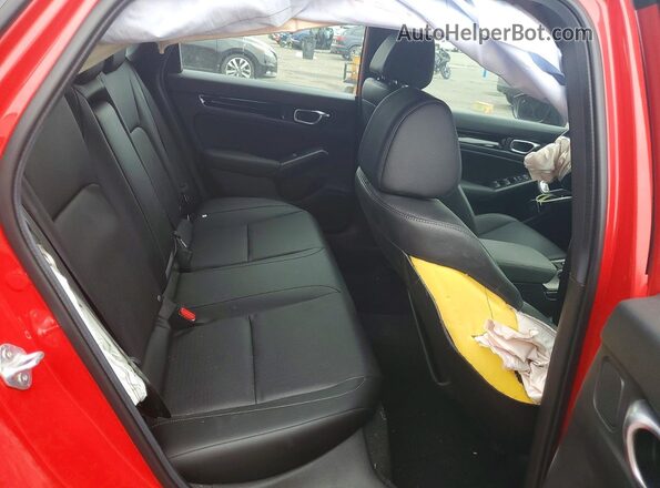 19XFL4H93TE007130 2026 HONDA CIVIC Red Rear seats view
