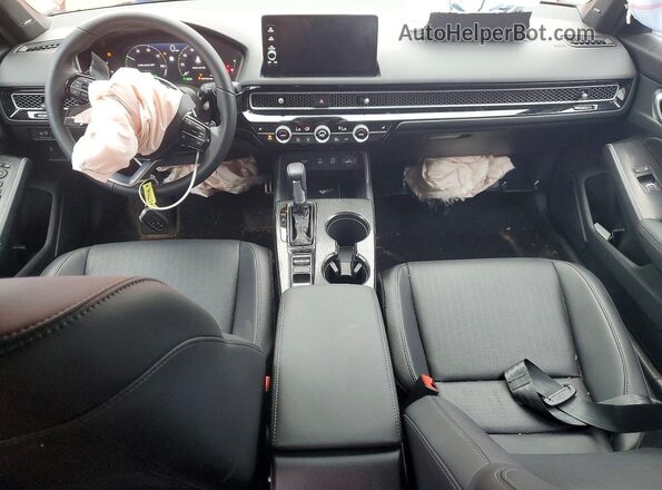 19XFL4H93TE007130 2026 HONDA CIVIC Red Dashboard view