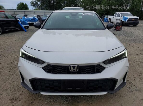 19XFL4H98SE009700 2025 HONDA CIVIC Белый Вид спереди