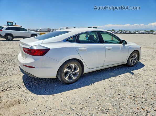 19XZE4F50KE001596 2019 HONDA INSIGHT White Հետևի աջ