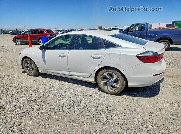 19XZE4F50KE001596 2019 HONDA INSIGHT White Հետևի ձախ