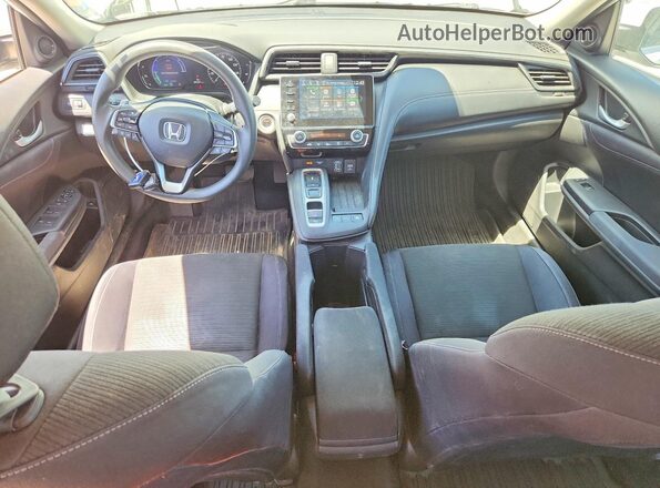 19XZE4F50KE001596 2019 HONDA INSIGHT White Առջևի վահանակի տեսք