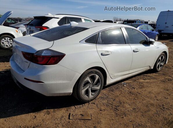 19XZE4F50ME000211 2021 HONDA INSIGHT White Задня права чверть