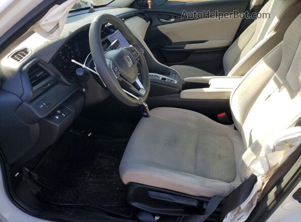 19XZE4F50ME000211 2021 HONDA INSIGHT White Вид салону спереду