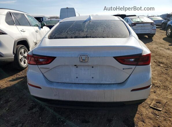 19XZE4F50ME000211 2021 HONDA INSIGHT White Вид ззаду