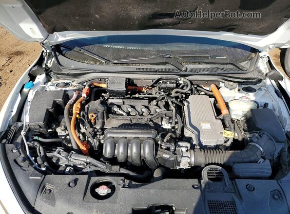 19XZE4F50ME000211 2021 HONDA INSIGHT White Вид задньої частини салону