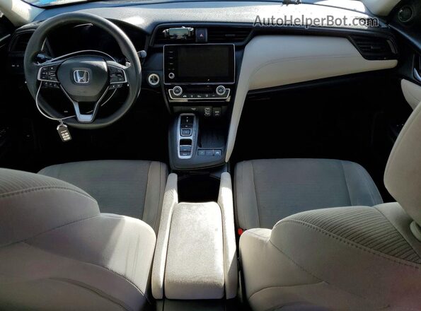 19XZE4F50ME000211 2021 HONDA INSIGHT White Вид панелі приладів