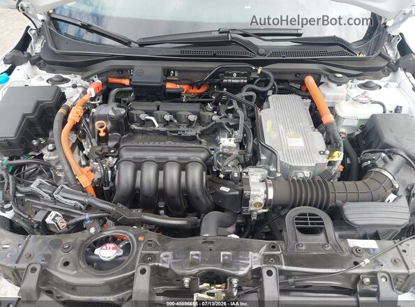 19XZE4F50NE009444 2022 HONDA INSIGHT White Вид ззаду