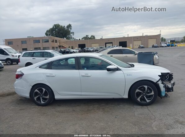 19XZE4F50NE009444 2022 HONDA INSIGHT White Панорамний вид салону 360°