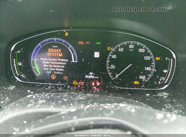 19XZE4F50NE011999 2022 HONDA INSIGHT Gray Հետևի նստատեղերի տեսք