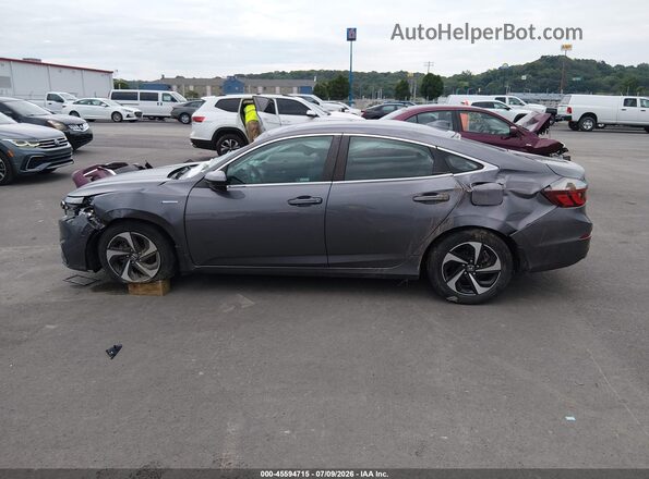 19XZE4F50NE011999 2022 HONDA INSIGHT Gray Սալոնի 360 աստիճան տեսք
