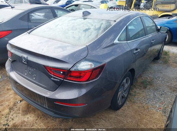 19XZE4F51LE006095 2020 HONDA INSIGHT Gray Задня права чверть