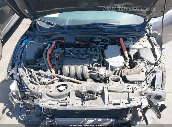 19XZE4F51LE006095 2020 HONDA INSIGHT Gray Вид ззаду
