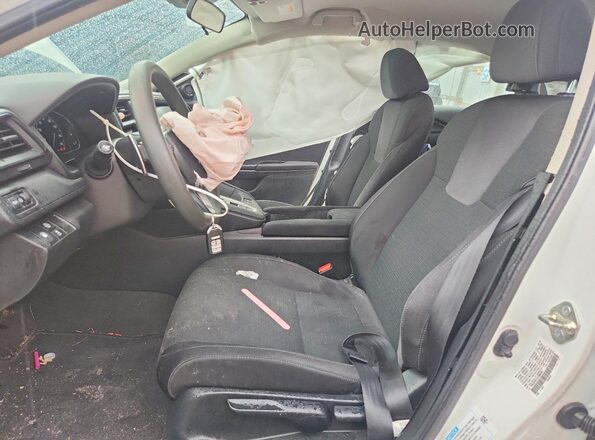 19XZE4F51LE006453 2020 HONDA INSIGHT White Widok wnętrza z przodu