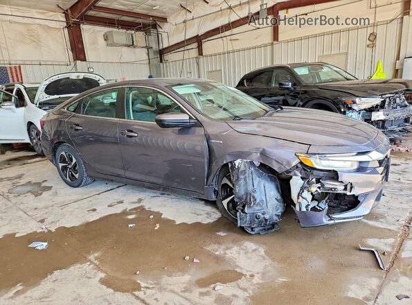 19XZE4F51ME010777 2021 HONDA INSIGHT Gray Front right