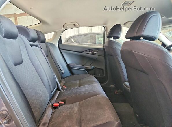 19XZE4F51ME010777 2021 HONDA INSIGHT Gray Rear seats view