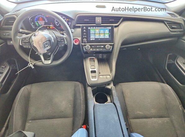 19XZE4F51ME010777 2021 HONDA INSIGHT Gray Dashboard view