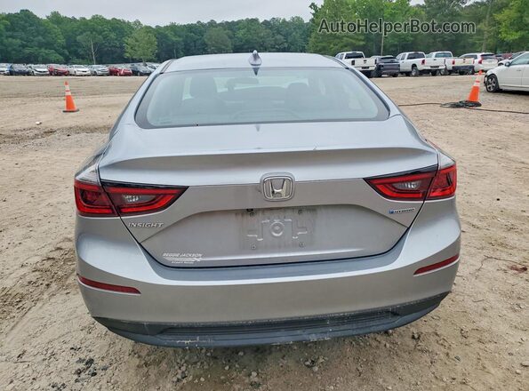 19XZE4F52KE025463 2019 HONDA INSIGHT Silver Widok z tyłu